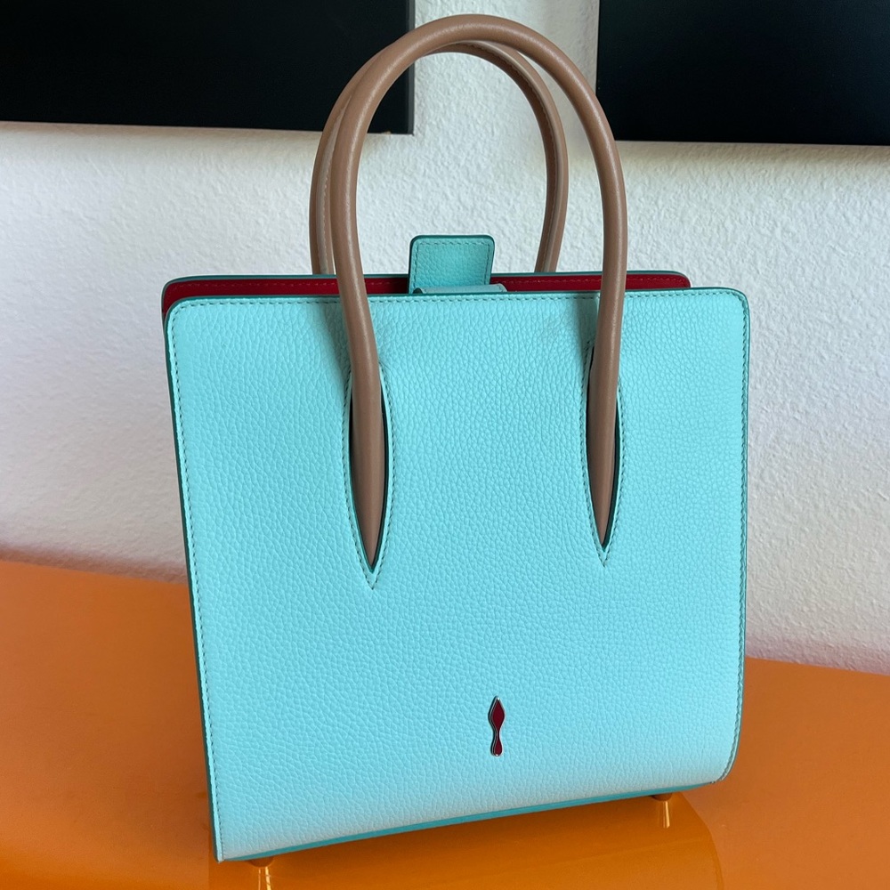 Christian Louboutin Small Paloma Calf Empire Handbag